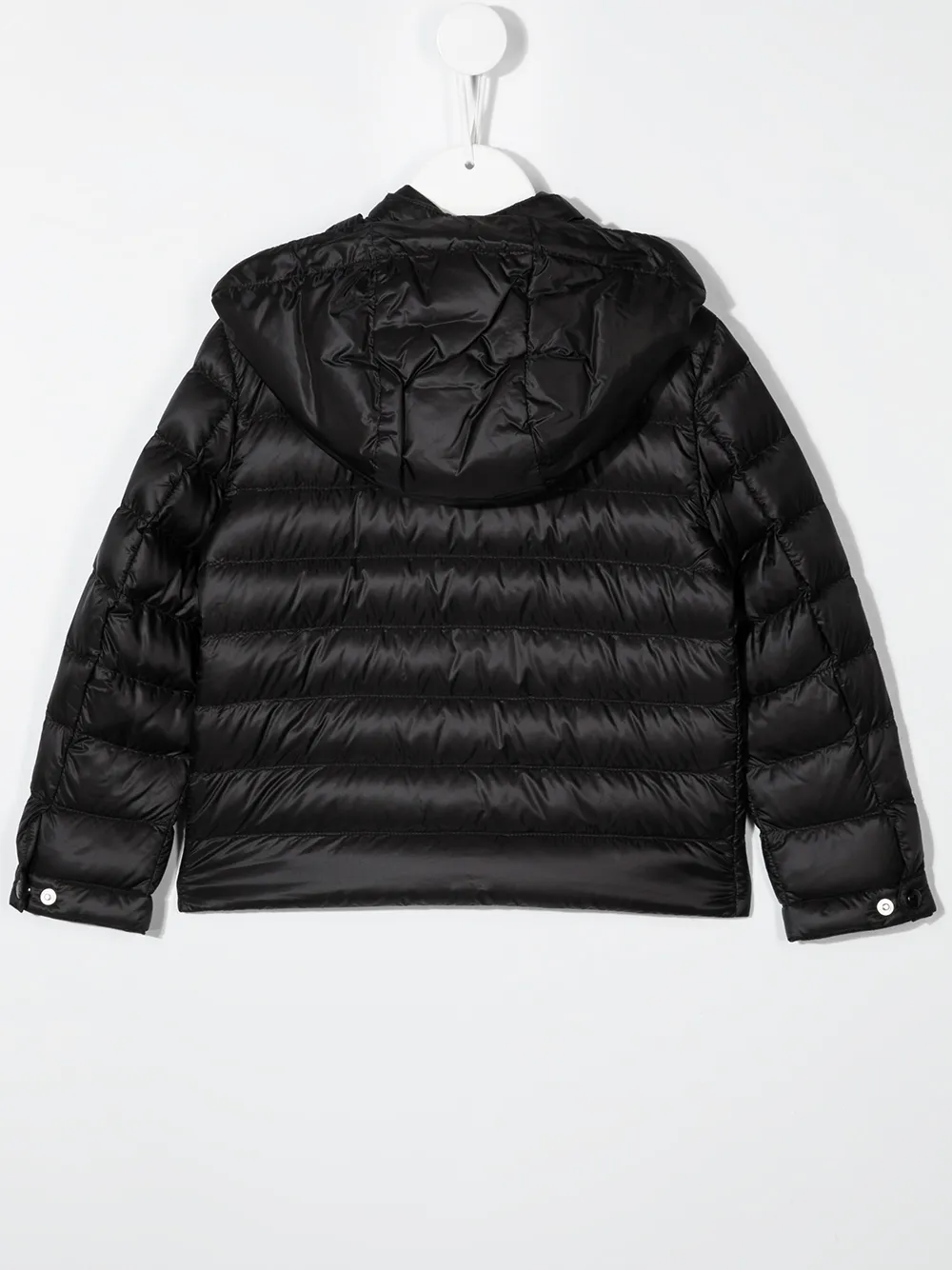 фото Moncler enfant пуховик с капюшоном