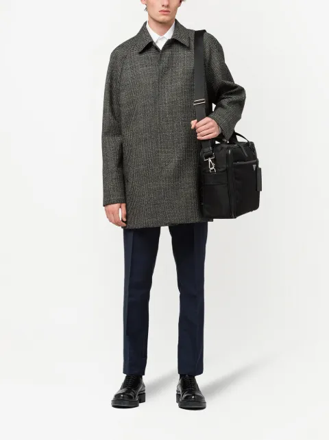 prada briefcase nylon