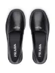 Prada logo-print leather slippers