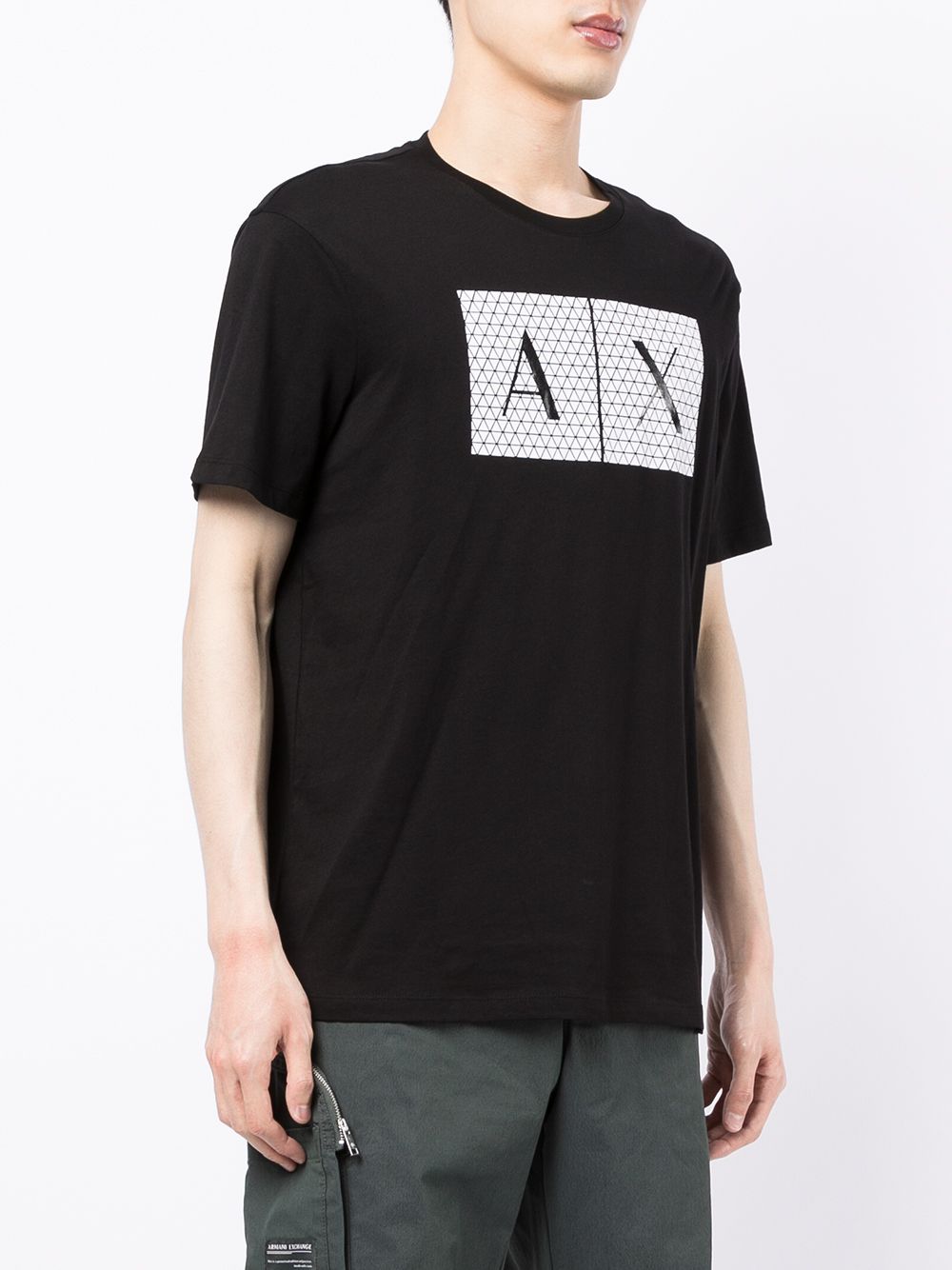 Armani Exchange logo-print Cotton T-shirt - Farfetch