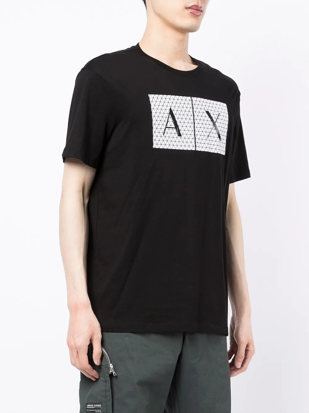 Armani Exchange Logo Print T-shirt - Farfetch