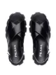 Prada Sandália Monolith com acabamento escovado
