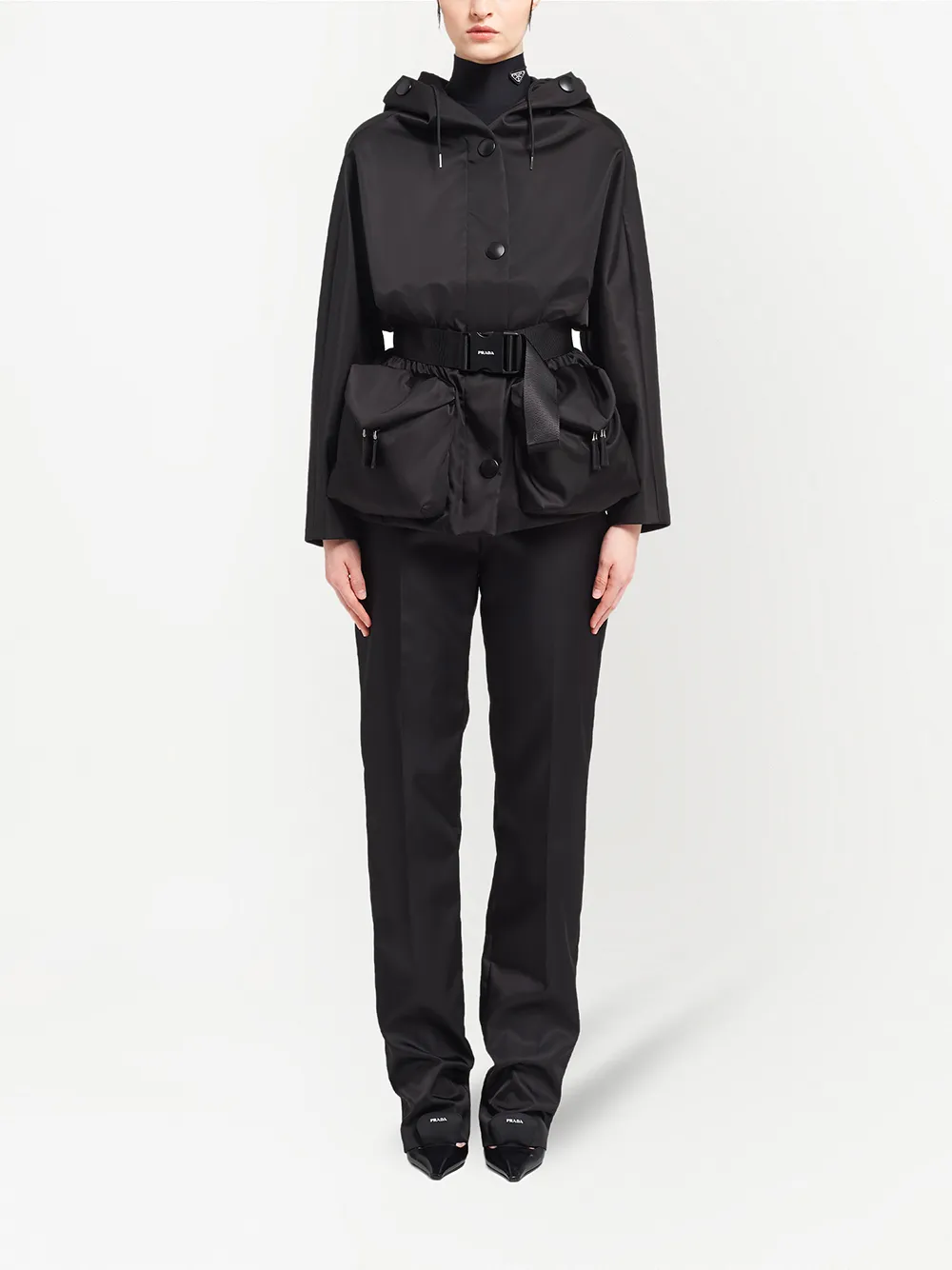 prada re nylon gabardine jacket