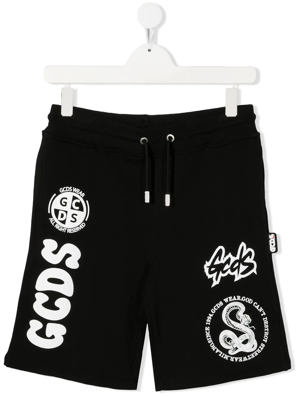 Gcds Kids шорты с логотипом