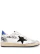 الصورة 1 من Golden Goose سنيكر 'بول ستار' بطبعة الماركة المميزة