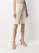 Pinko high-rise knee-length shorts