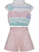 Image 2 of Lapin House stripe-print tracksuit set