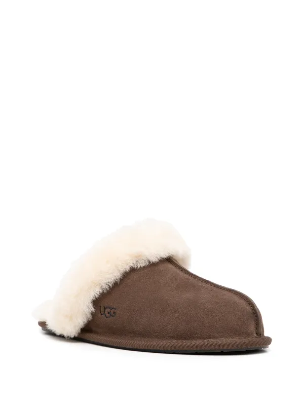 UGG Scuffette II 皮毛一体拖鞋- Farfetch