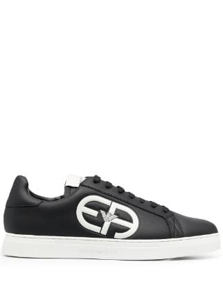 Ea7 Emporio Armani logo-print low-top Sneakers - Farfetch