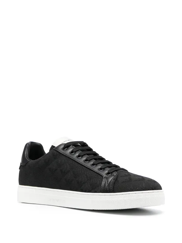 Emporio Armani Quilted low-top Sneakers - Farfetch