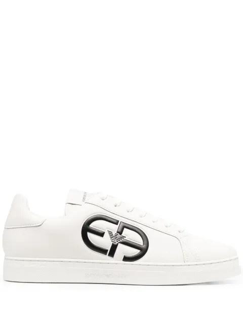 Emporio Armani кеды с логотипом