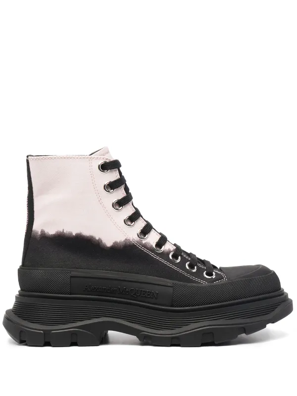 alexander mcqueen tread slick boots