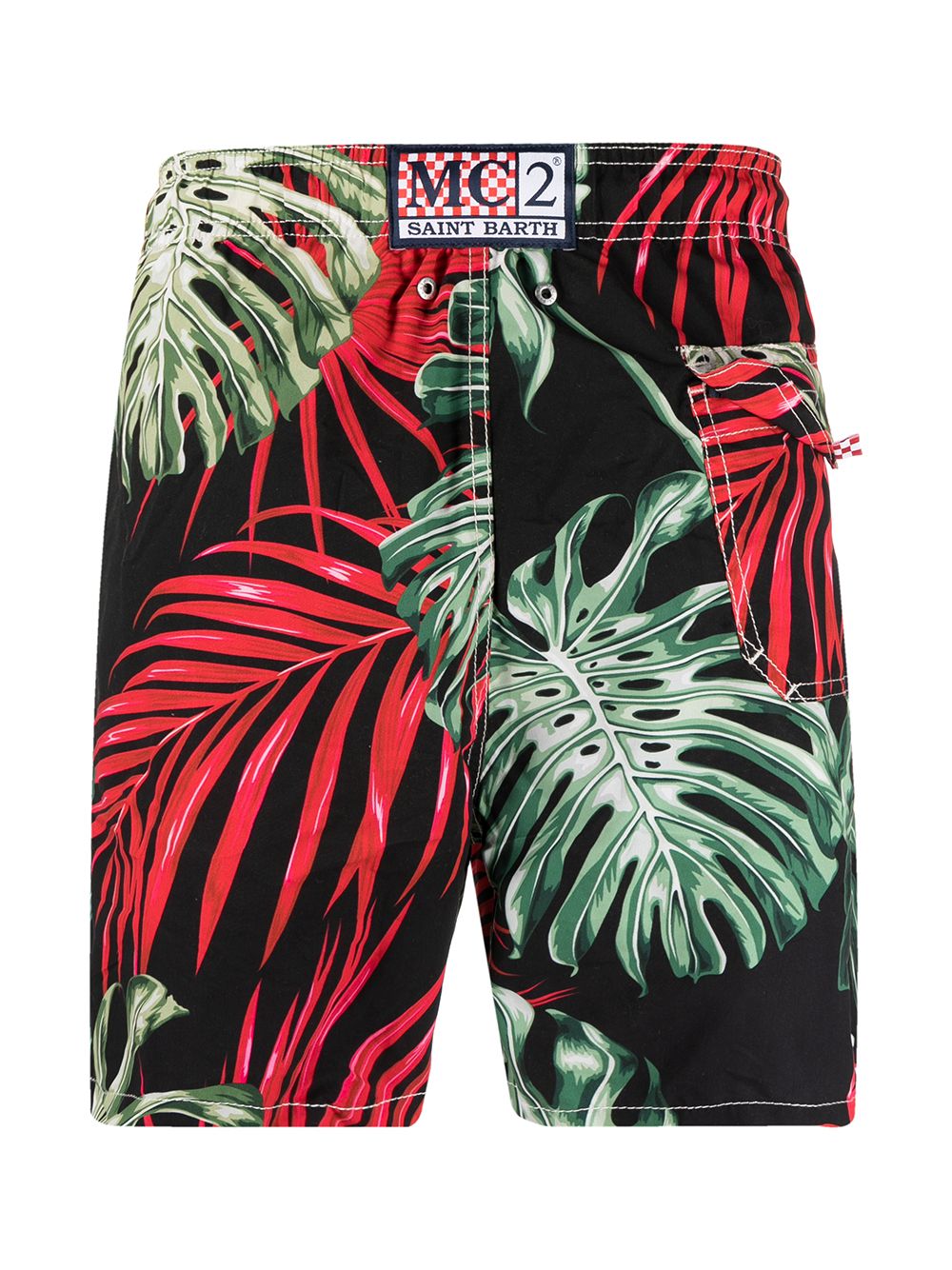 MC2 Saint Barth Zwembroek met elastische taille - Zwart