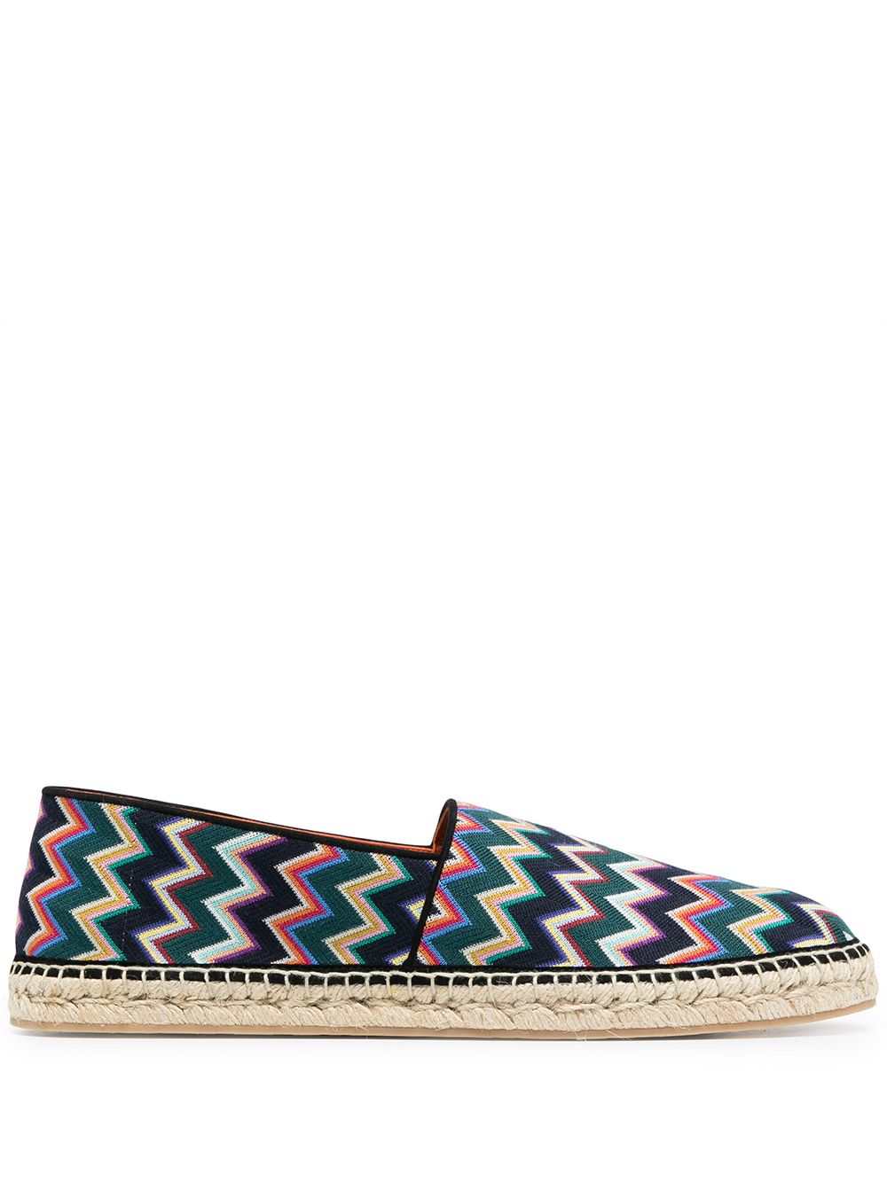 

Missoni zigzag-print espadrilles - Black