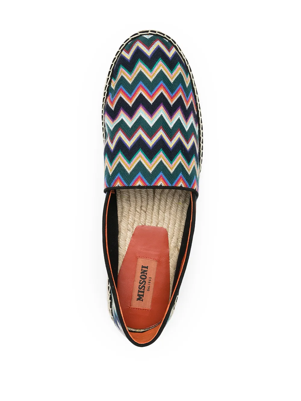 фото Missoni эспадрильи с узором зигзаг