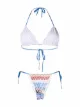 Image 2 of Missoni Mare knitted triangle-cup bikini set