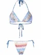 Image 1 of Missoni Mare knitted triangle-cup bikini set