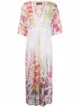 Image 1 of Missoni Mare floral-print pointelle-knit dress