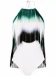 Image 1 of Missoni Mare fringed tie-dye swimsuit
