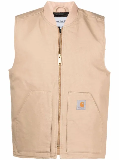 Carhartt WIP chaleco con cuello de canalé