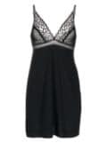 Wacoal floral-lace V-neck nightdress - Black