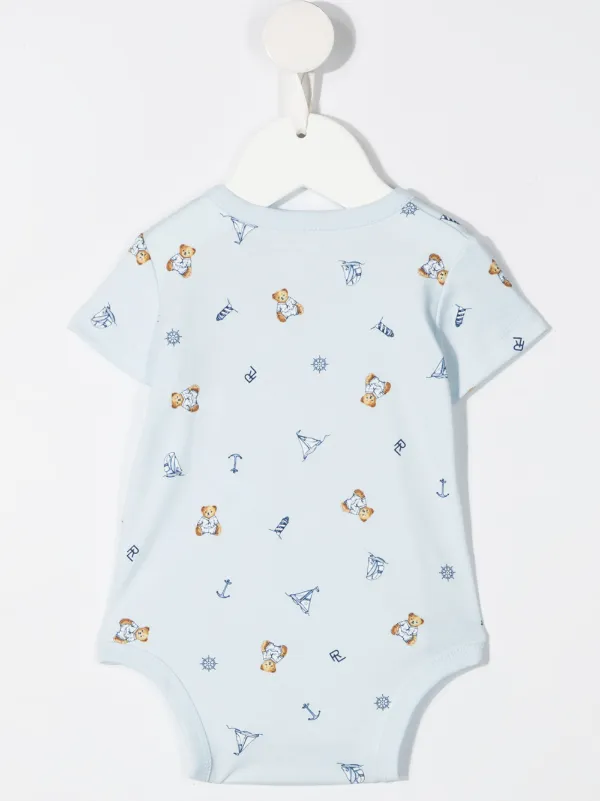 Ralph Lauren Kids Bodies A Imprime Ourson Lot De 2 Farfetch