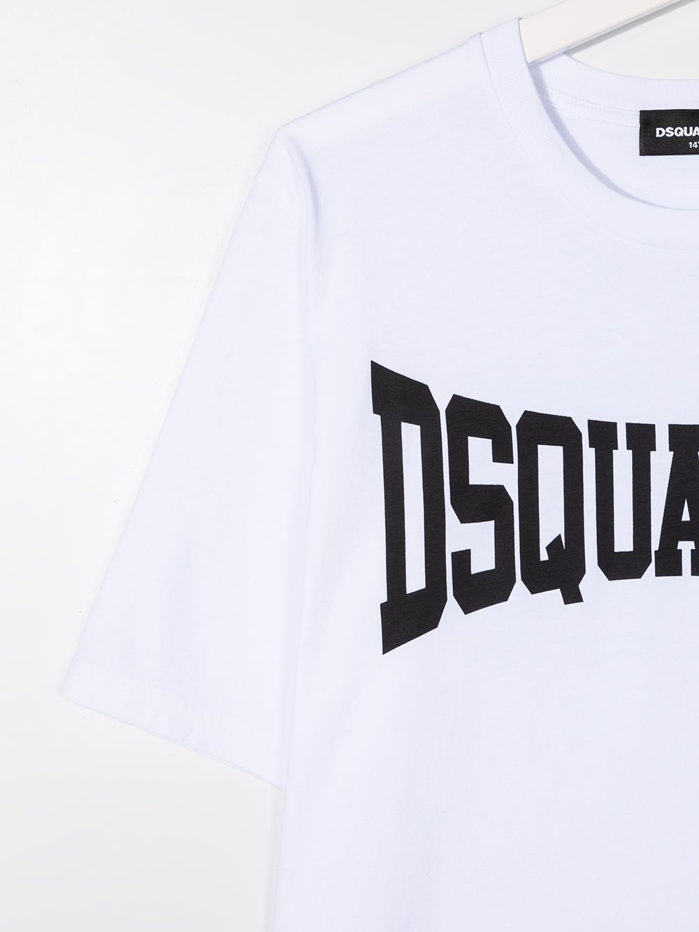 фото Dsquared2 kids футболка с короткими рукавами и логотипом