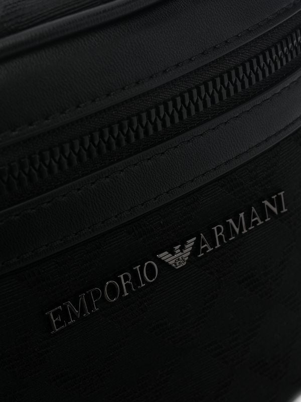 Emporio Armani Monogram Belt Bag - Farfetch
