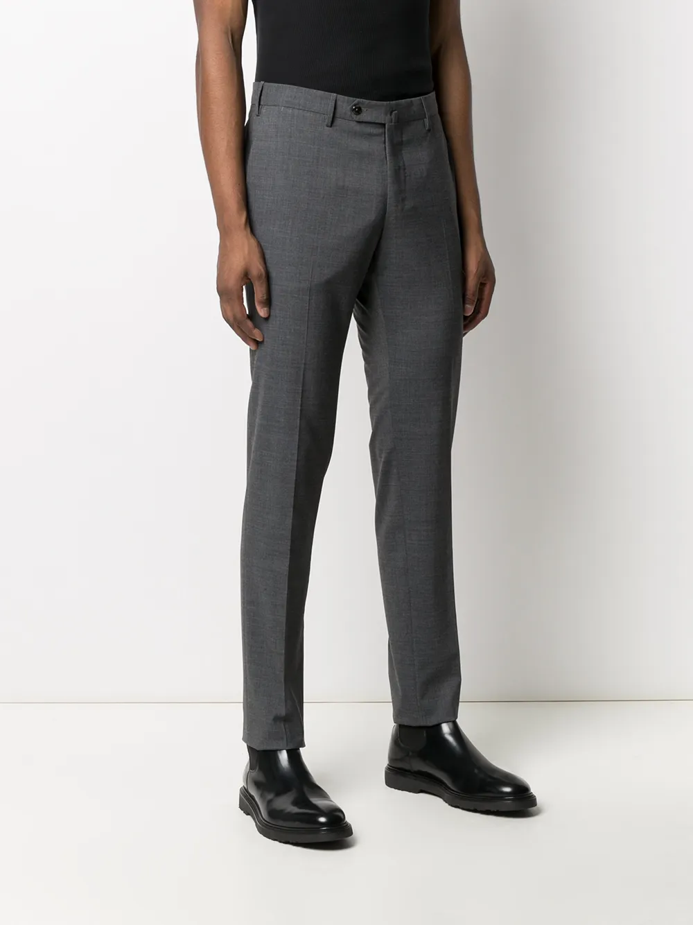 фото Pt01 узкие брюки строгого кроя