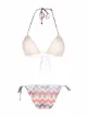 Image 2 of Missoni Mare chevron-knit triangle-cup bikini set