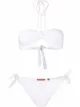 Image 1 of Missoni Mare pointelle-knit halterneck bikini set