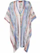 Image 1 of Missoni Mare zigzag-knit tunic dress