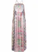 Image 1 of Missoni Mare zigzag-knit backless dress