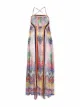 Image 2 of Missoni Mare zigzag-knit backless dress