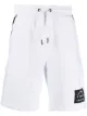 Image 1 of Karl Lagerfeld logo patch track shorts