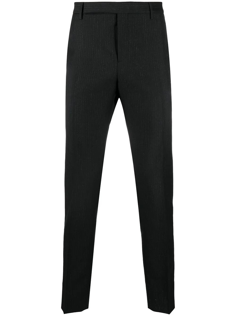 фото Saint laurent строгие брюки в тонкую полоску