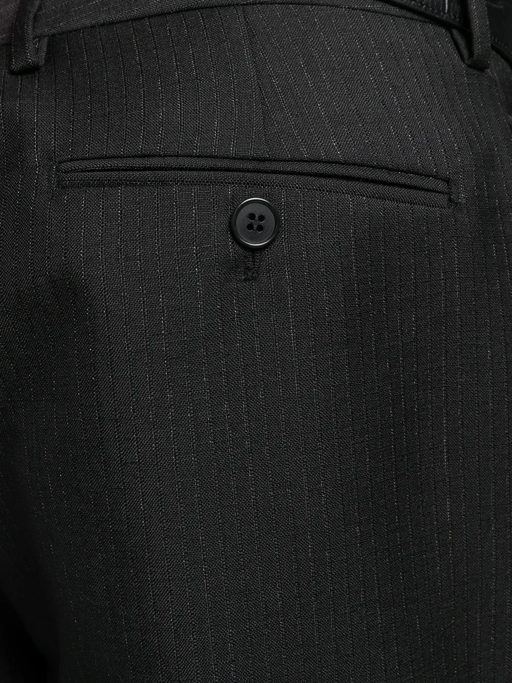 фото Saint laurent строгие брюки в тонкую полоску