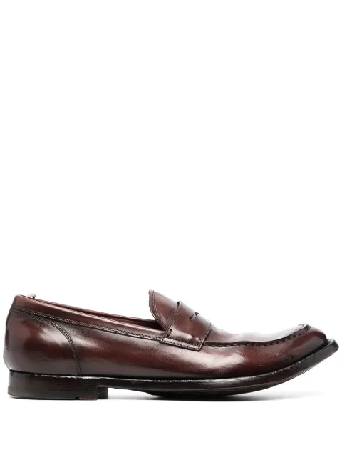 Officine Creative mocasines con acabado pulido