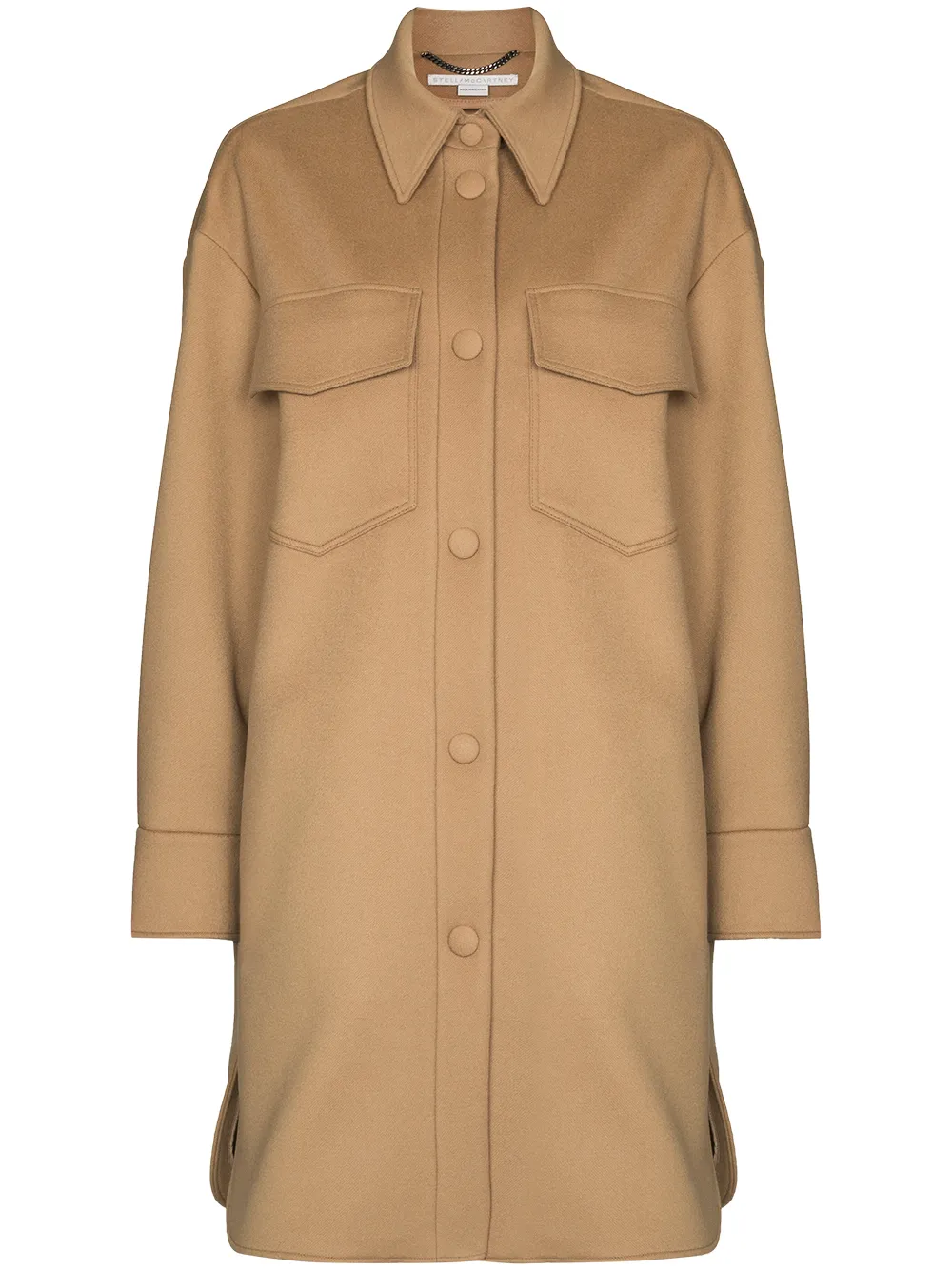 Stella McCartney Kerry button-up Wool Coat - Farfetch