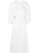 Image 1 of Jil Sander puff-sleeve midi dress