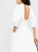 Jil Sander puff-sleeve midi dress