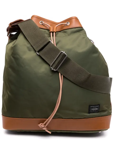 Porter-Yoshida & Co. drawstring duffle tote bag