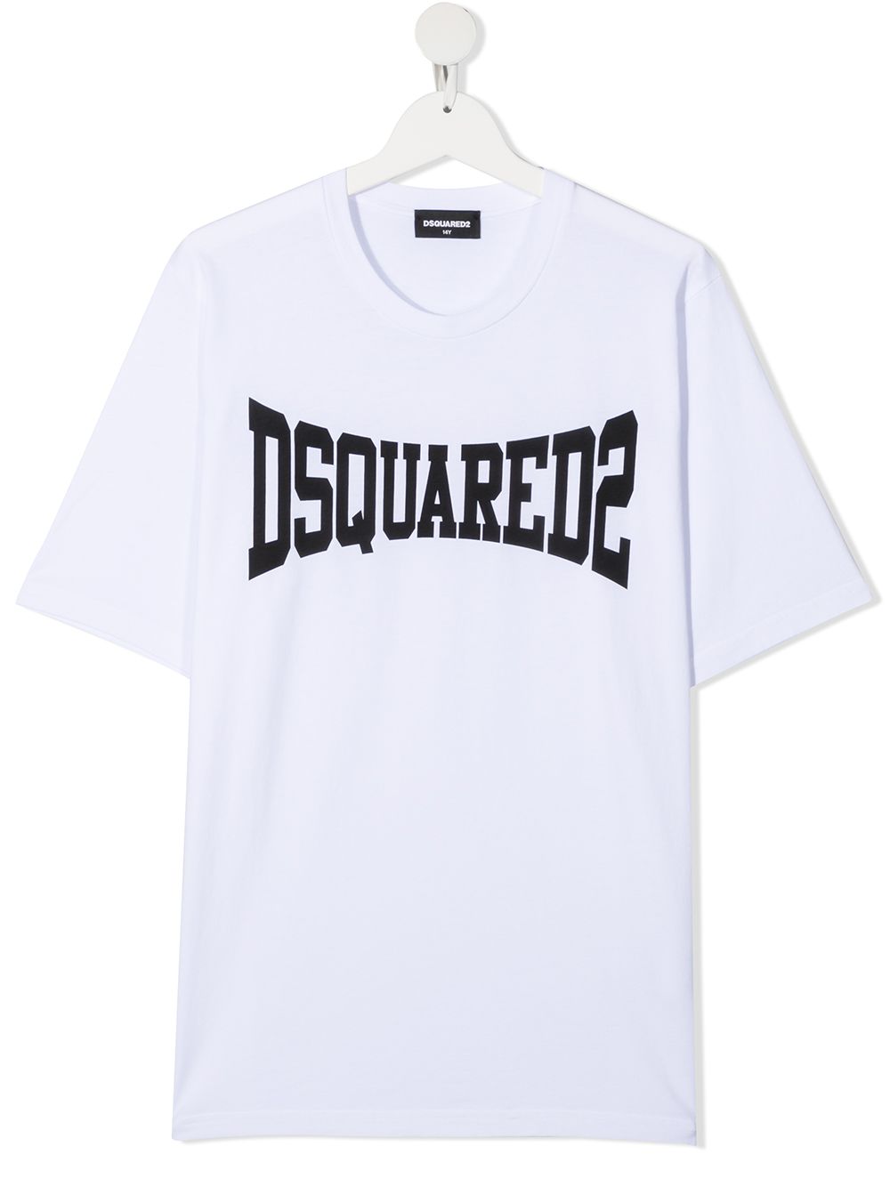 фото Dsquared2 kids футболка с логотипом