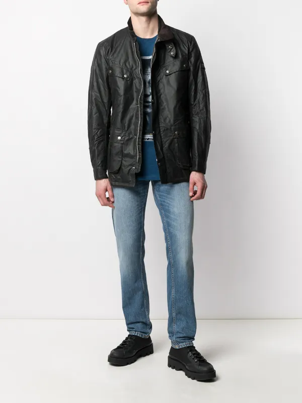 Barbour mens duke clearance waxed jacket