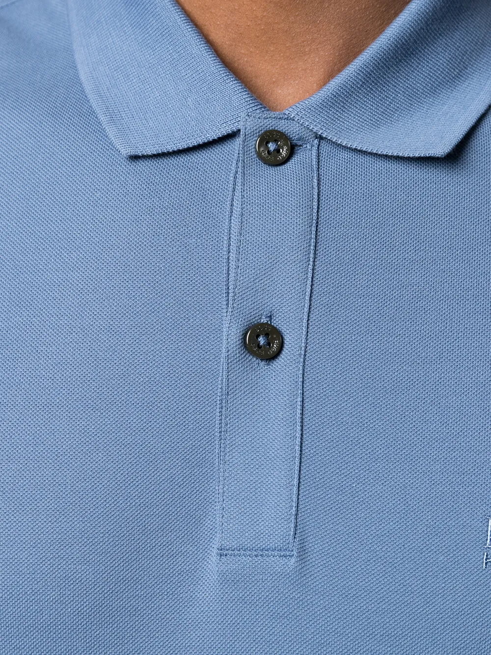 фото Boss рубашка поло с вышитым логотипом