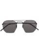 Image 1 of Saint Laurent Eyewear SL 422 hexagonal lens sunglasses