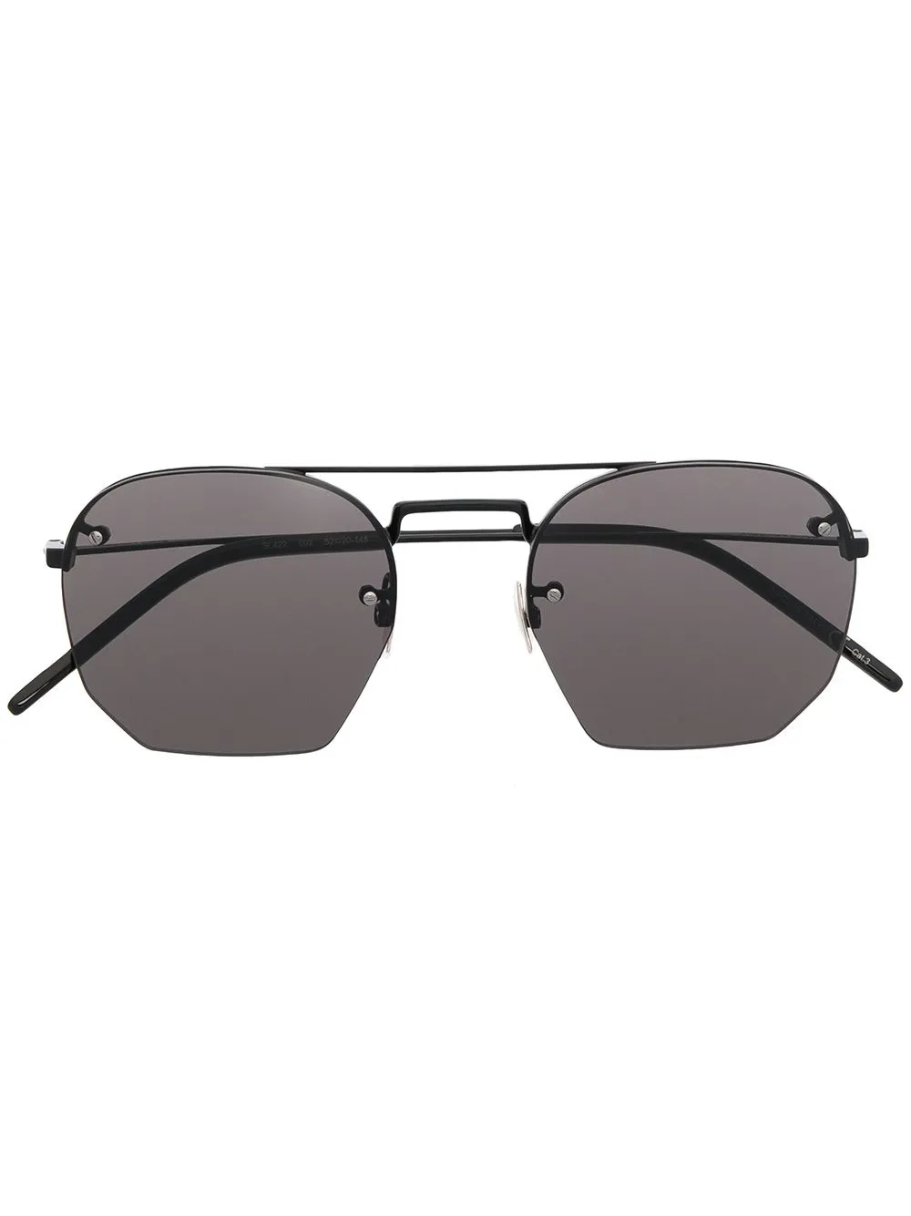 Saint Laurent Eyewear SL 422 hexagonal lens sunglasses