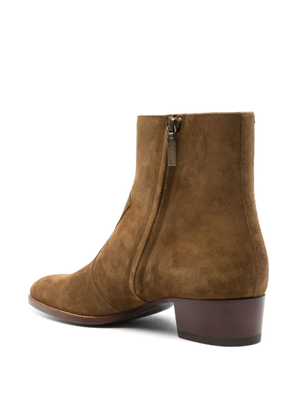 Ysl men's wyatt boots on sale