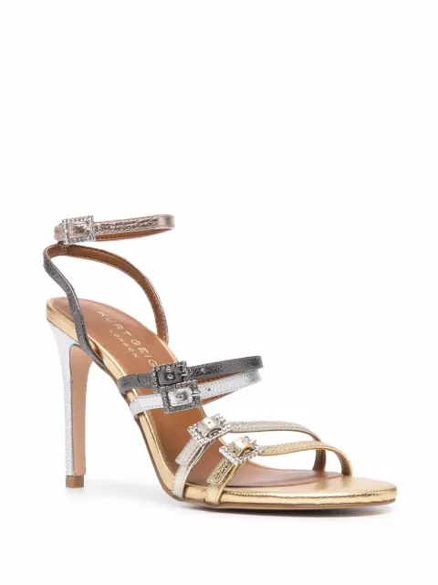 Shop Kurt Geiger London Pierra stiletto strap sandals with Express Delivery - FARFETCH