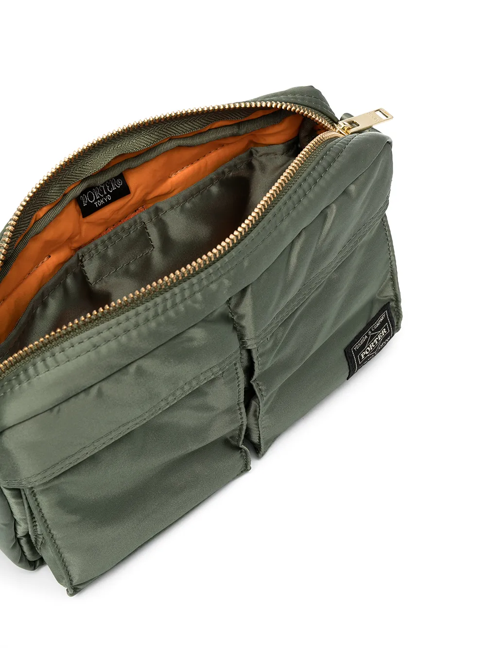 фото Porter-yoshida & co сумка на плечо с нашивкой-логотипом